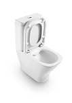 Унитаз-компакт Roca Gap Clean Rim + сиденье микролифт Фото 4
