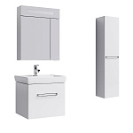 Комплект мебели для ванной Aqwella Neo 60 Белый Фото 1