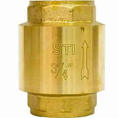 Клапан обратный пруж. STI 3/4" (латунь)