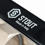 Кран шаровый 1 1/2" р. г/ш Stout Фото 6