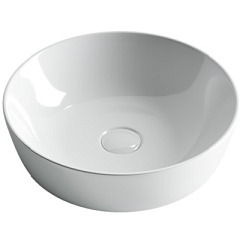Раковина накладная Ceramicanova Element CN6013 белый глянцевый