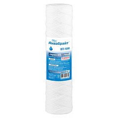 Картридж веревочный АКВАБРАЙТ SL 10 " ВП-10М (10 мкр.)