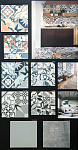 Мозаика Mos. Lumier Blue 30x30 Gayafores Фото 2