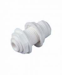 Переходник прямой atoll BU0404 1/4ц x1/4ц (Bulkhead Union)