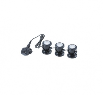 Подсветка светодиодная тройная SDL-03A мощн.4,5W многоцветная Фото 1