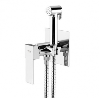 Гигиенический комплект скрытого монтажа Remer Qubika Q65W Фото 1