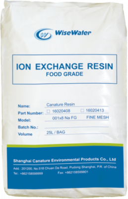 Смола катионообменная WiseWater Resin NaFG (меш. 25л) Фото 1
