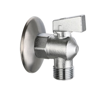 Угловой кран 1/2"-3/4 "VIEIR" хром Фото 1