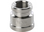 Муфта переход. 1/2х3/8" ник. Stout