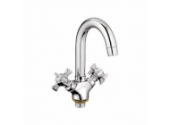Смеситель для умывальника Ledeme 1111-2L крест
