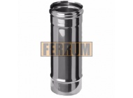 Труба Ferrum 0,5м (430/0,5 мм) Ф125 -
