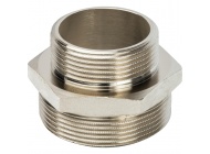 Ниппель переход. 2х1 1/2" ник. Stout
