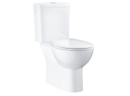 Унитаз-компакт Grohe Bau Ceramic безободковый с микролифтом, нижний подвод