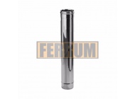 Труба Ferrum 1,0м (430/0,5 мм) Ф100