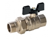 Кран шаровый с американкой 3/4" б. г/ш Stout