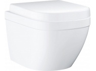 Унитаз подвесной Grohe Euro Ceramic безободковый с микролифтом