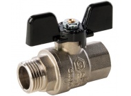 Кран шаровый 1/2" б. г/ш Stout 