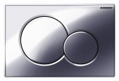 Кнопка для инсталляции GEBERIT Sigma 01 хром глянцевый Фото 1