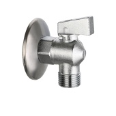 Угловой кран 1/2"-3/4 "VIEIR" хром Фото 1